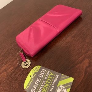 Women’s Zip-Around RFID Safe Clutch